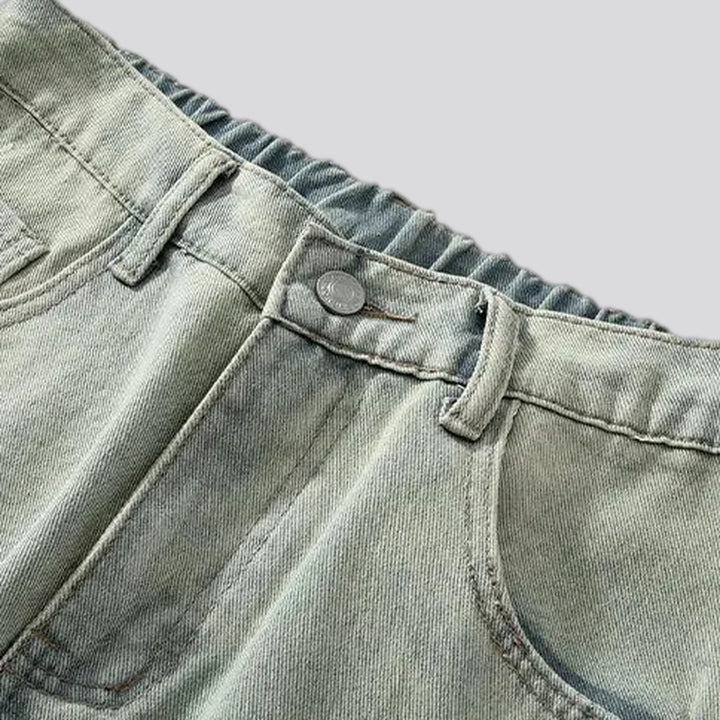 Boho panneled vintage men's jeans